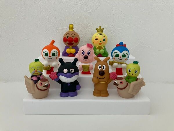 アンパンマンソフビフィギュア指人形セット