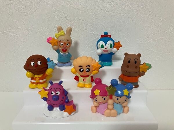 アンパンマンソフビフィギュア指人形セット