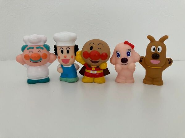 アンパンマンソフビフィギュア指人形セット