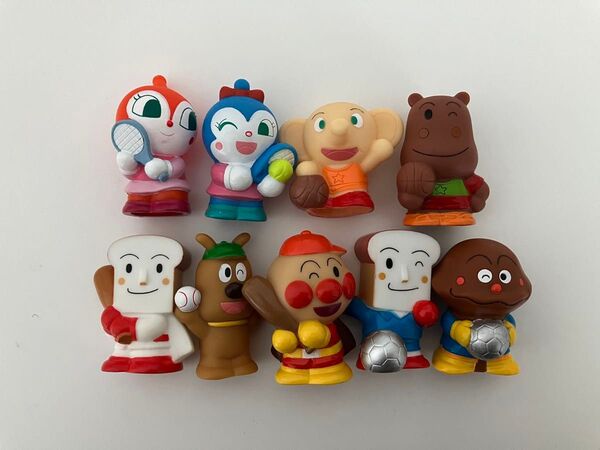 アンパンマンソフビフィギュア指人形セット