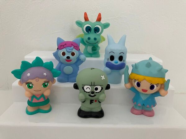 アンパンマンソフビフィギュア指人形セット