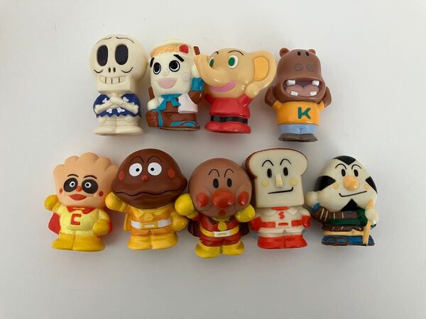 アンパンマンソフビフィギュア指人形セット