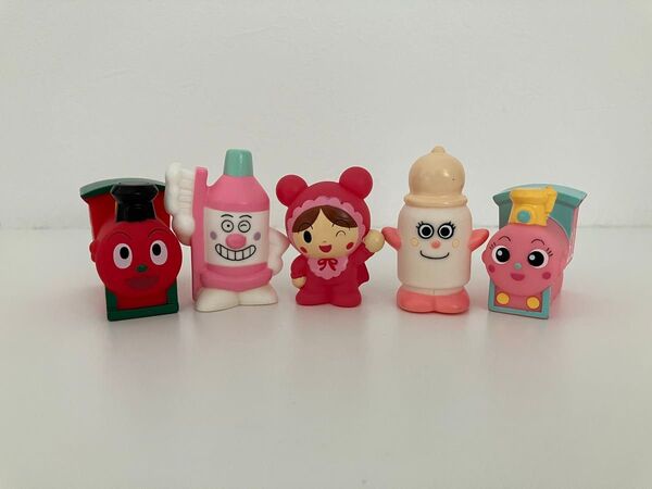 アンパンマンソフビフィギュア指人形セット