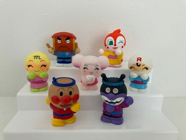 アンパンマンソフビフィギュア指人形セット