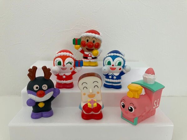 アンパンマンソフビフィギュア指人形セット
