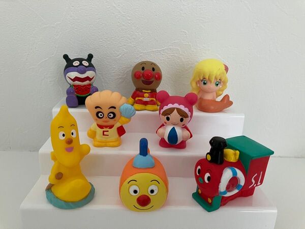 アンパンマンソフビフィギュア指人形セット