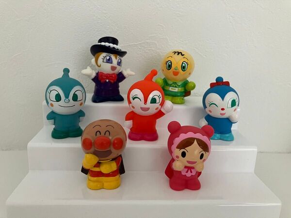 アンパンマンソフビフィギュア指人形セット
