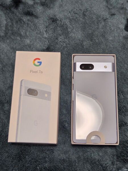 新品 Google Pixel7a Sea SIMフリー Google純正限定ケース未使用・15%OFFクーポン付
