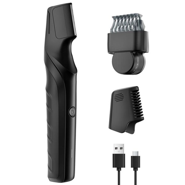 ボディシェーバー 電動 メンズシェーバー VIOシェーバー 男性用 ムダ毛処理 USB充電式 防水
