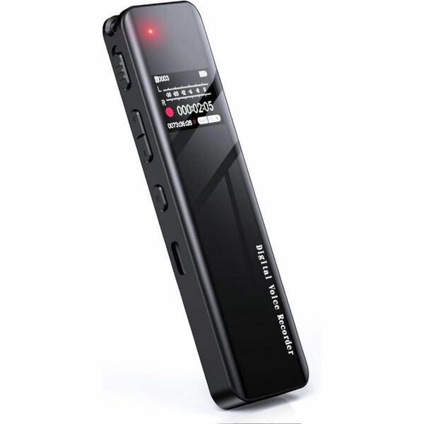 ICレコーダー ボイスレコーダー 小型 16GB icレコーダー 1536kbps 会議 議事録 タイマー リピート再生