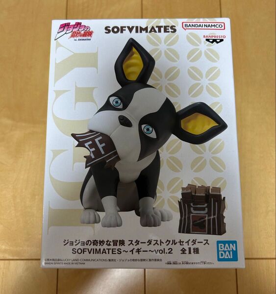 ジョジョ イギー フィギュア 3部 SOFVIMATES フィギュア ジョジョの奇妙な冒険 スターダストクルセイダース
