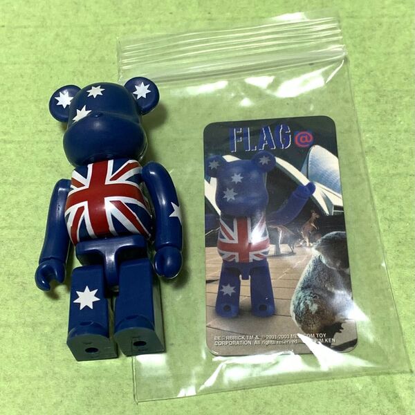 BE@RBRICK ベアブリック FLAG@ AUSTRALIA