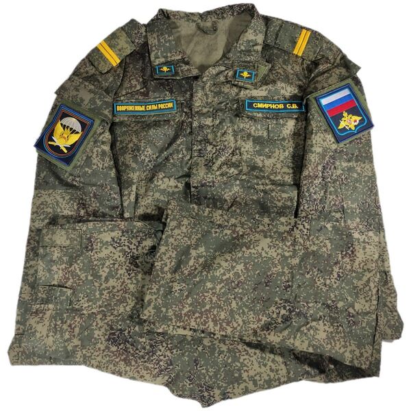 ロシア軍 実物 BTK製 VKBO レイヤー4 パッチ付き 50-3