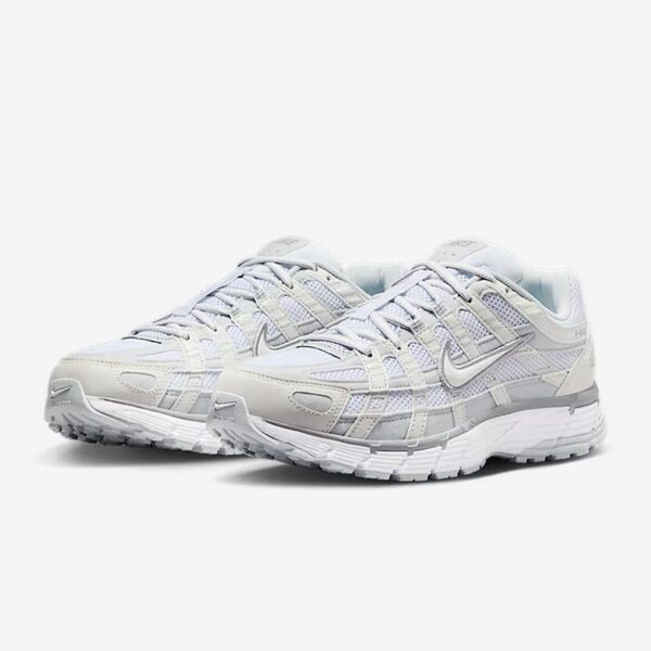 NIKE ナイキ P6000 メタリックサミットホワイト 白 ホワイト 25.5㎝