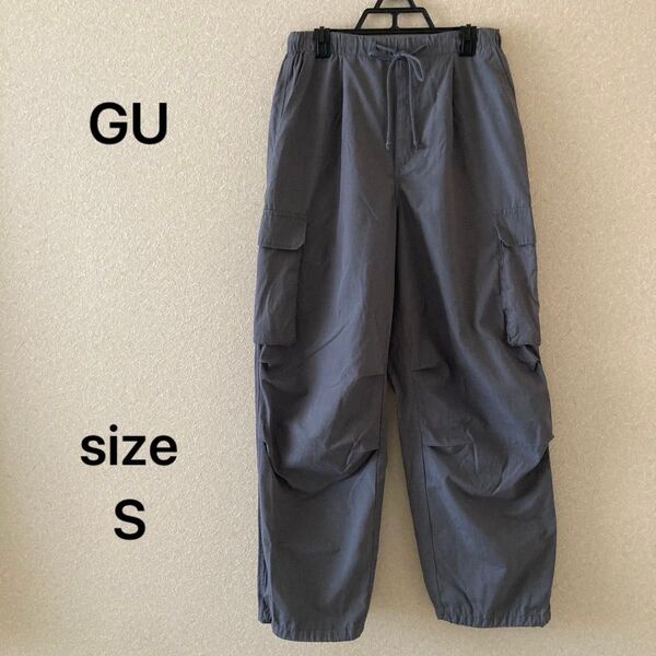 GU ジーユー カーゴパンツ グレー Sサイズ レディース キッズ