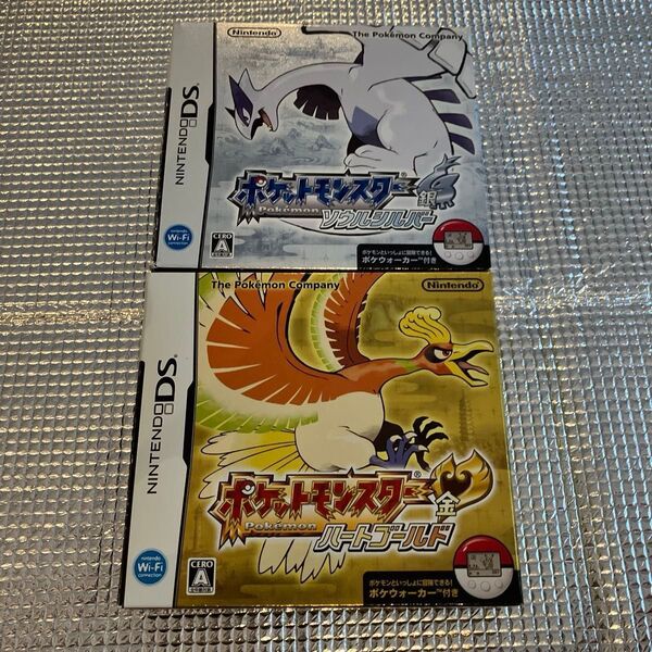 【DS】②点セット ポケットモンスター ハートゴールド ソウルシルバー
