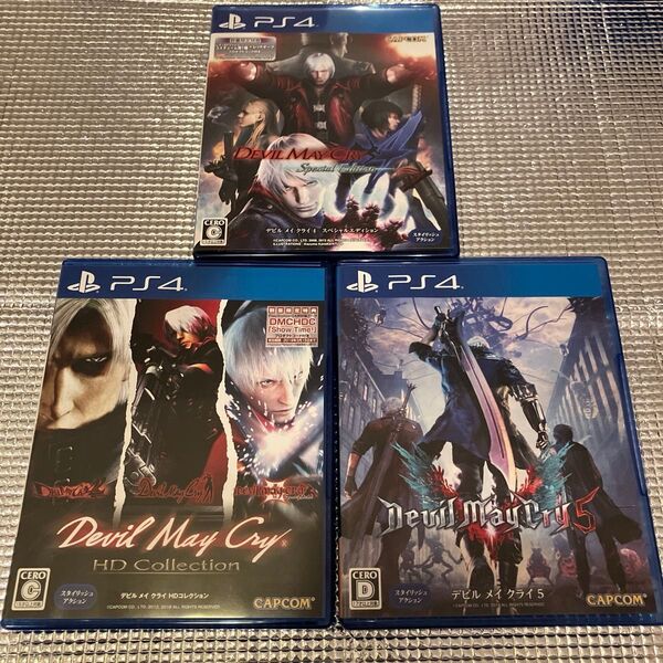 【PS4】 3点セット デビル メイ クライ HDコレクション 4スペシャルエディション 5