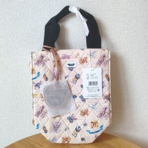 ポール&ジョー トートバッグ クマ柄 ベージュ 新品 未使用 ランチバッグ