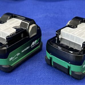 HiKOKI マルチボルト蓄電池 BSL 36A18X 2個