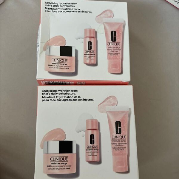 CLINIQUE クリニークモイスチャー サージ スターター セット