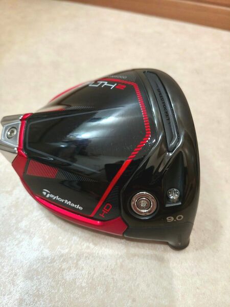 TaylorMade ステルス2 HD ドライバーヘッド 9.0° ヘッドとヘッドカバー コーティング