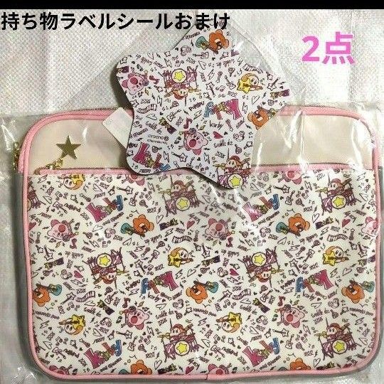 イッツデモ 星のカービィパソコンケース柔らか素材&マウスパッド計2点 おまけ付き