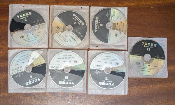 ケロロ軍曹 DVD レンタル落ち