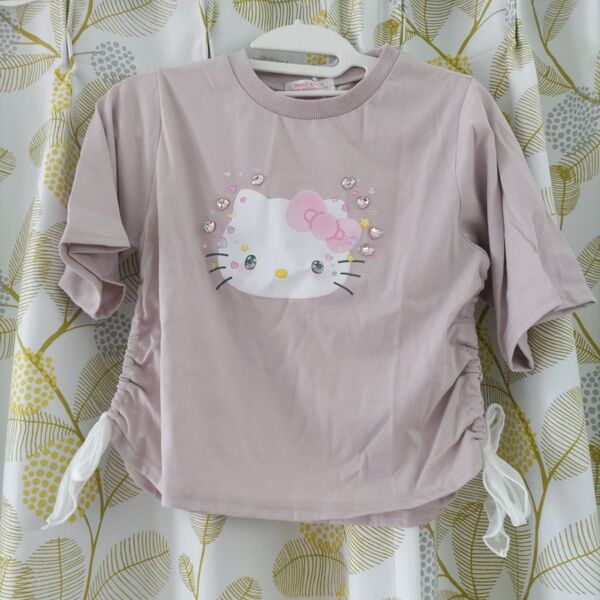 サンリオ ハローキティ 50周年 Tシャツ リボン Мサイズ