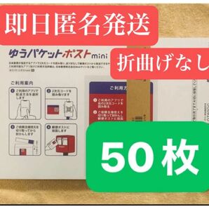 ゆうパケットポストmini 封筒 ゆうパケットポストミニ 50枚 セット
