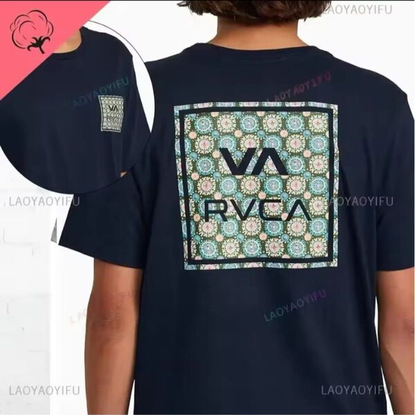 新品未使用 RVCA ロゴ カモフラージュTシャツXL 半袖Tシャツ