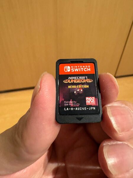 【Switch】 Minecraft Dungeons Hero Edition ケースなし