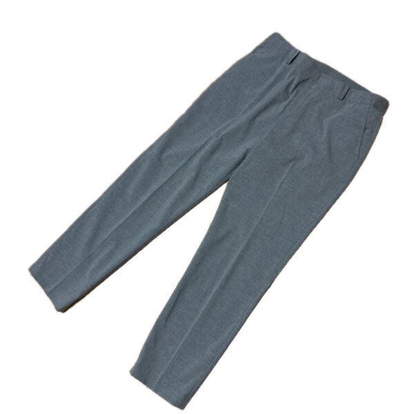 UNIQLO スラックス グレー テーパード ボトムス パンツ
