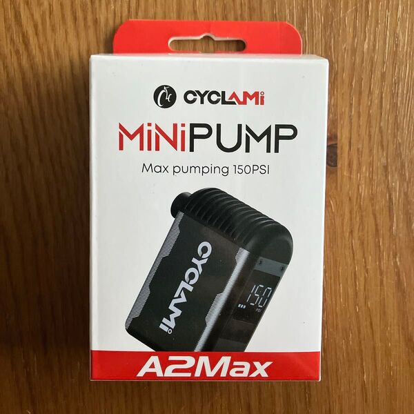 CYCLAMi A2MAX 電動ポンプ 150PSI 空気入れ 携帯小型 自転車 電動空気入れ