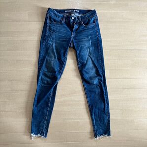 AMERICAN EAGLE アメリカンイーグル スキニージーンズ ブルー