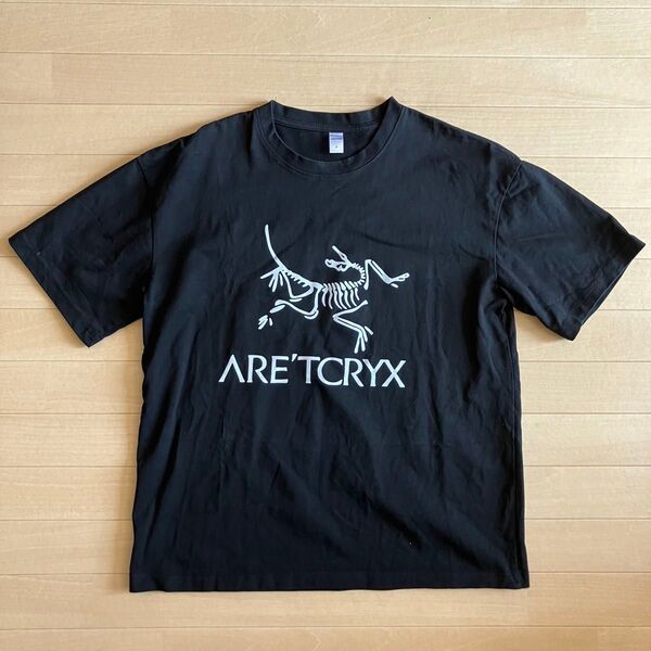 ARC'TERYX 風デザイン オーバーサイズ Tシャツ