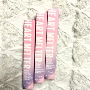 【新品未使用】Kaja カジャハートメルター 09 クラッシュハード 口紅 リップ 3本セット