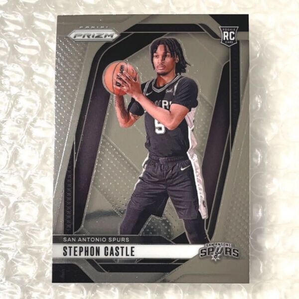 Stephon Castle Rookie Prizm Spurs NBA カード