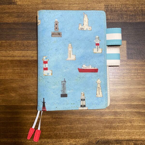 ほぼ日手帳カバー オリジナルサイズ 槇塚登さんデザイン UMIKOTO 灯台