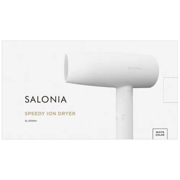 【定価:¥5,198】SALONIA サロニア Panasonic SPEEDY ION DRYER SL-013WH 動作確認済