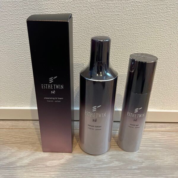ESTHETWIN SE クレンジング セラムローション モイストジェル お徳用 エステツイン コスメ 3点セット