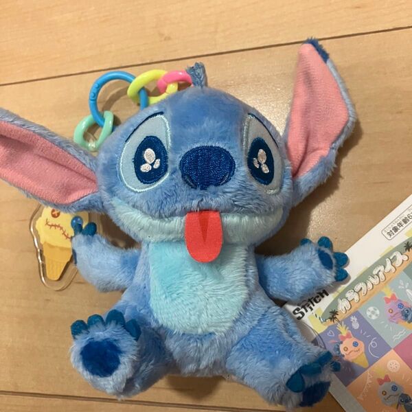 スティッチ カラフルアイス アクリルチャーム付きマスコット ⑥