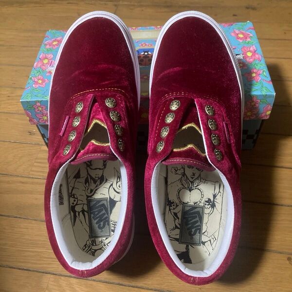 ジョジョの奇妙な冒険 黄金の風×VANS コラボレーションスニーカー ジョルノ・ジョバァーナ 26.5cm