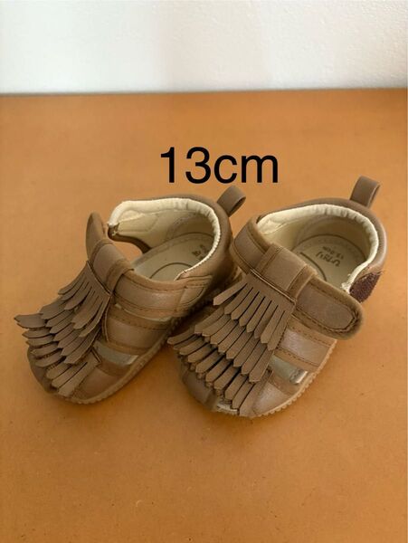 ベビーサンダル 13cm バースデイ