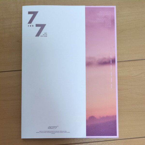 7 for 7 GOT7アルバム