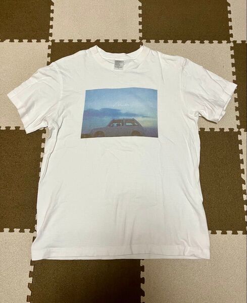 mol-74ツアーTシャツ S ホワイト モルカルマイナス 半袖