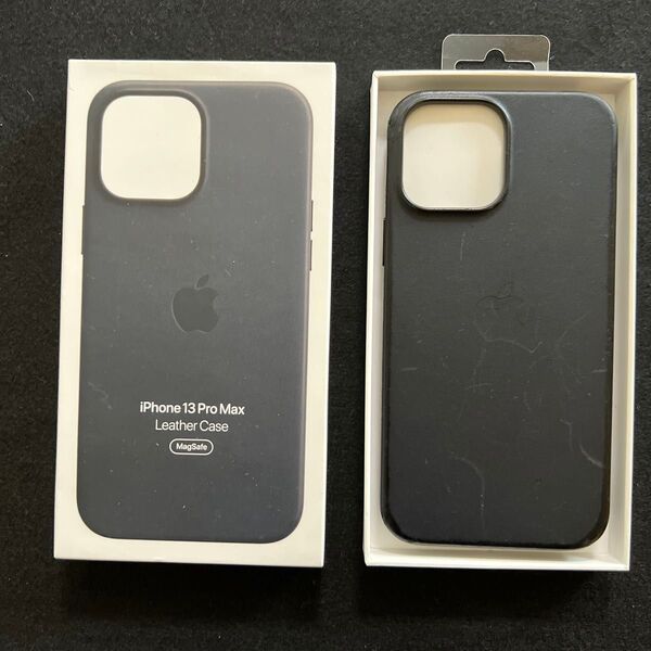 iPhone 13 Pro Max レザーケース ミッドナイト
