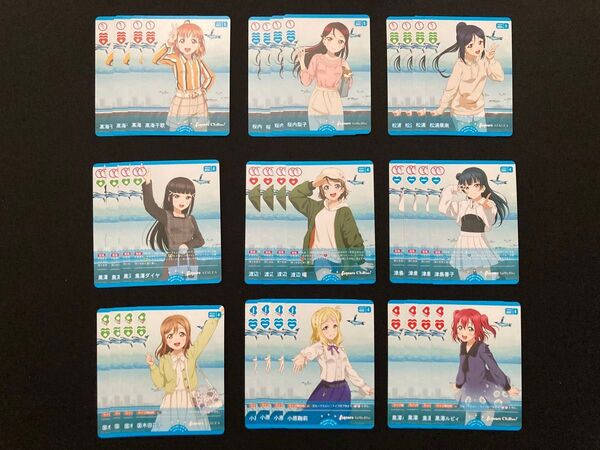 ラブライブカードゲームプレミアムブースター ラブライブ!サンシャイン!! ノーマル9種4枚セット