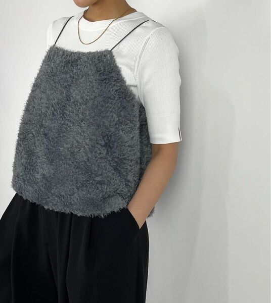 パシオーネ passione ビスチェ グレー 新品