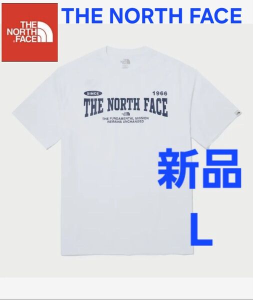 THE NORTH FACE ノースフェイス 新品 半袖 Tシャツ ロゴ L