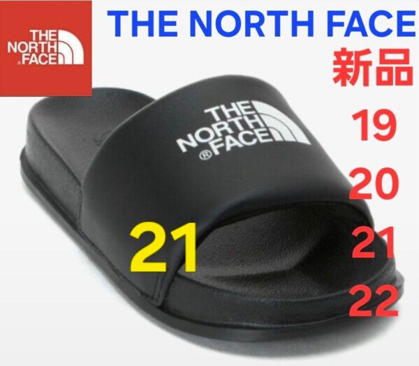 THE NORTH FACE ノースフェイス 新品 スライド サンダル ロゴ21